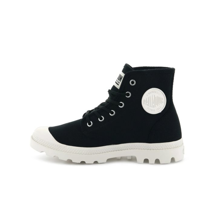 Palladium Pampa Hi Originale Men's Boots Black | UK W085-OKF